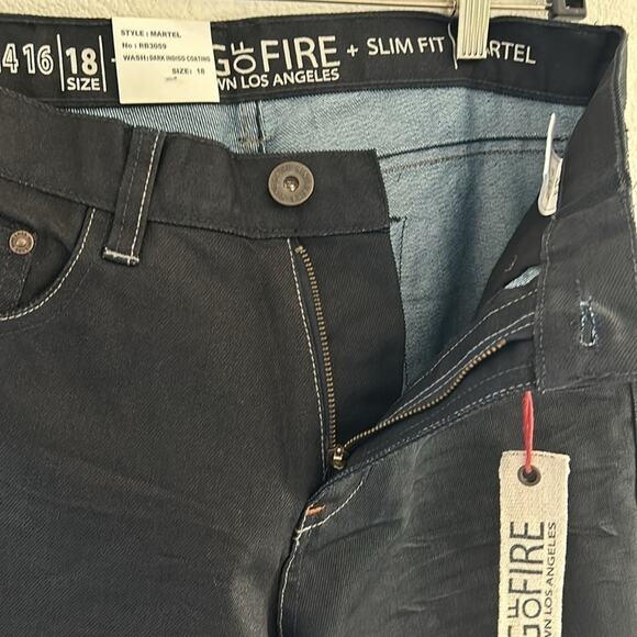 NWT Ring of Fire Denim Pants - Picture 5 of 16
